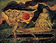 William Blake The murder of Abel Spain oil painting artist